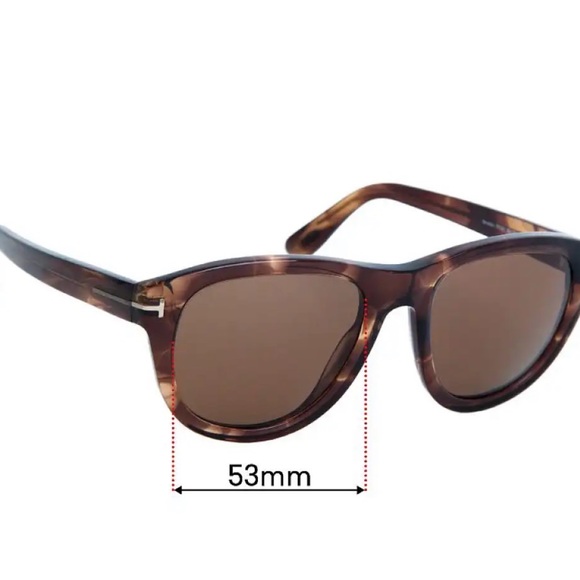 Tom Ford Benedict Tortoiseshell Round Sunglasses Brown Polarized Lenses - Picture 7 of 10